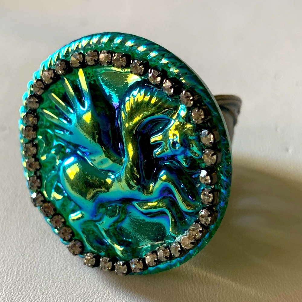 Pegasus Statement Ring - image 1